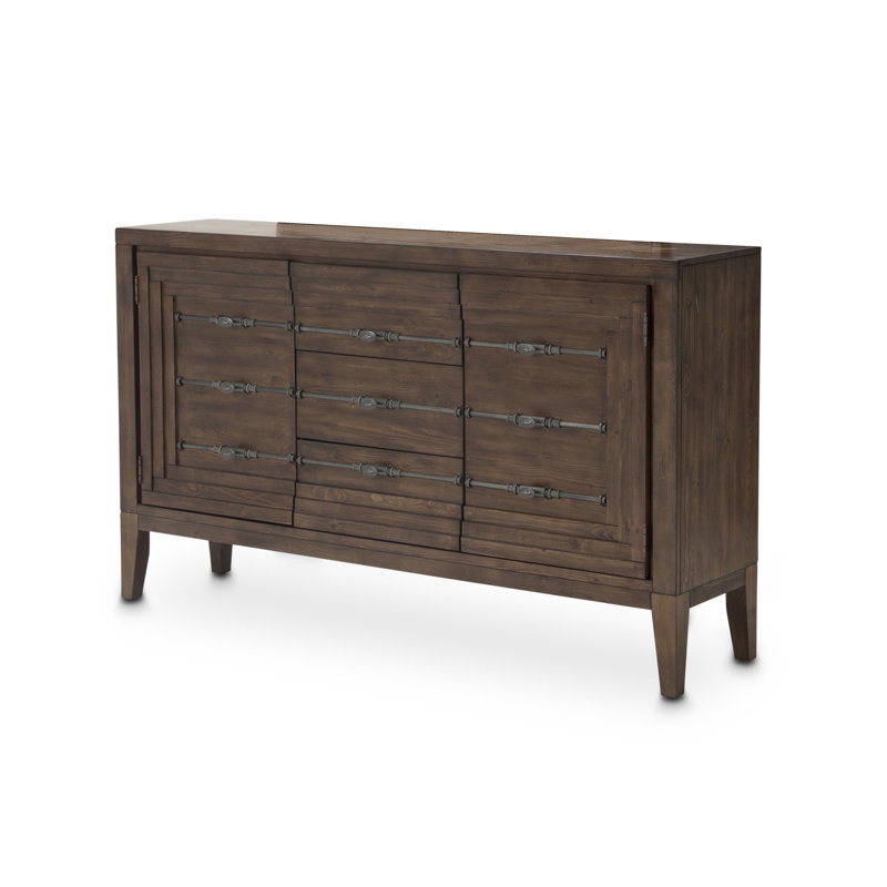 Buffet à 1 tiroir de 68,25 po de large Carrollton