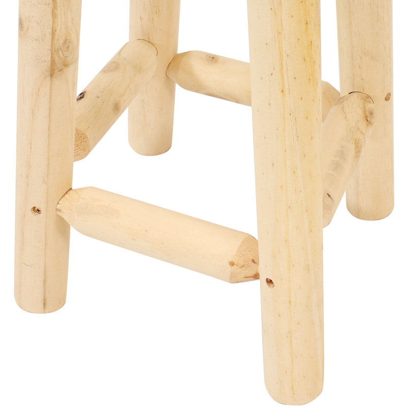 Tabouret de bar rond rond sans dossier