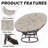 Papasan Patio Chair with Cushions-421028373-434087152