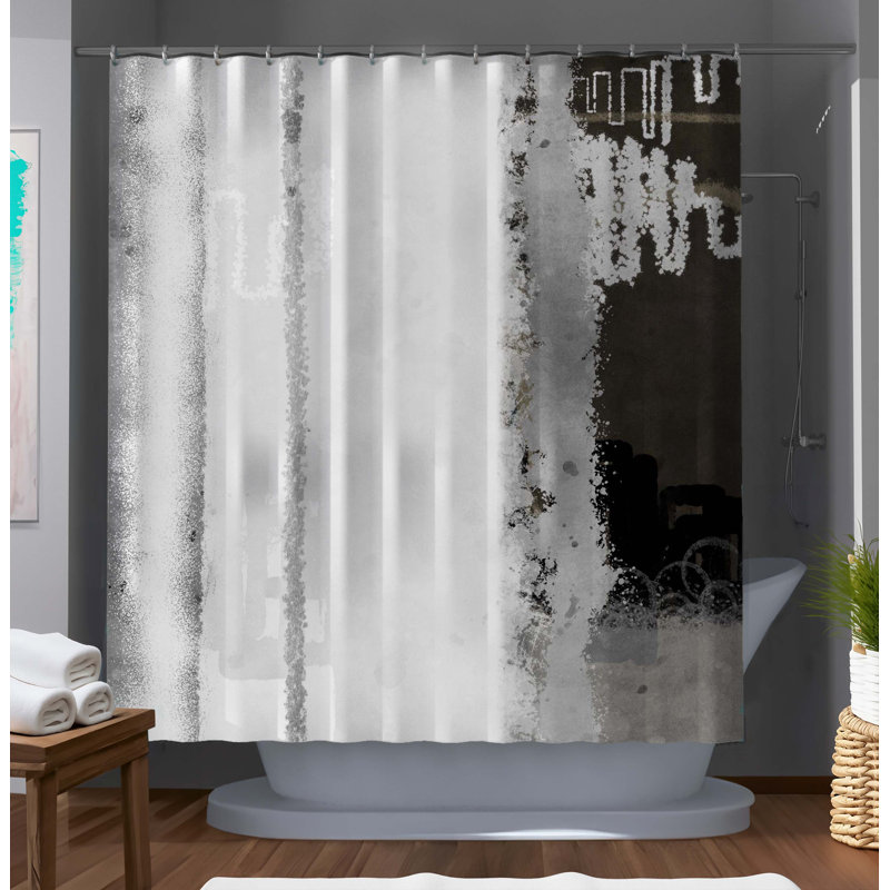 Abstract Shower Curtain
