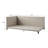 Upholstered Daybed with Nailhead Trim in Beige
