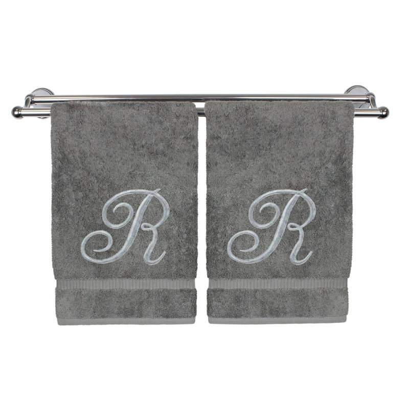 Super Plush Hand Towel, R, Gray/Silver