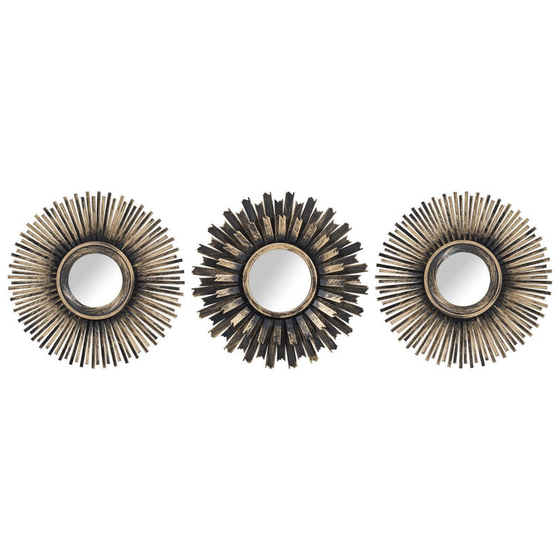 Currey Metal Mirror, Gold