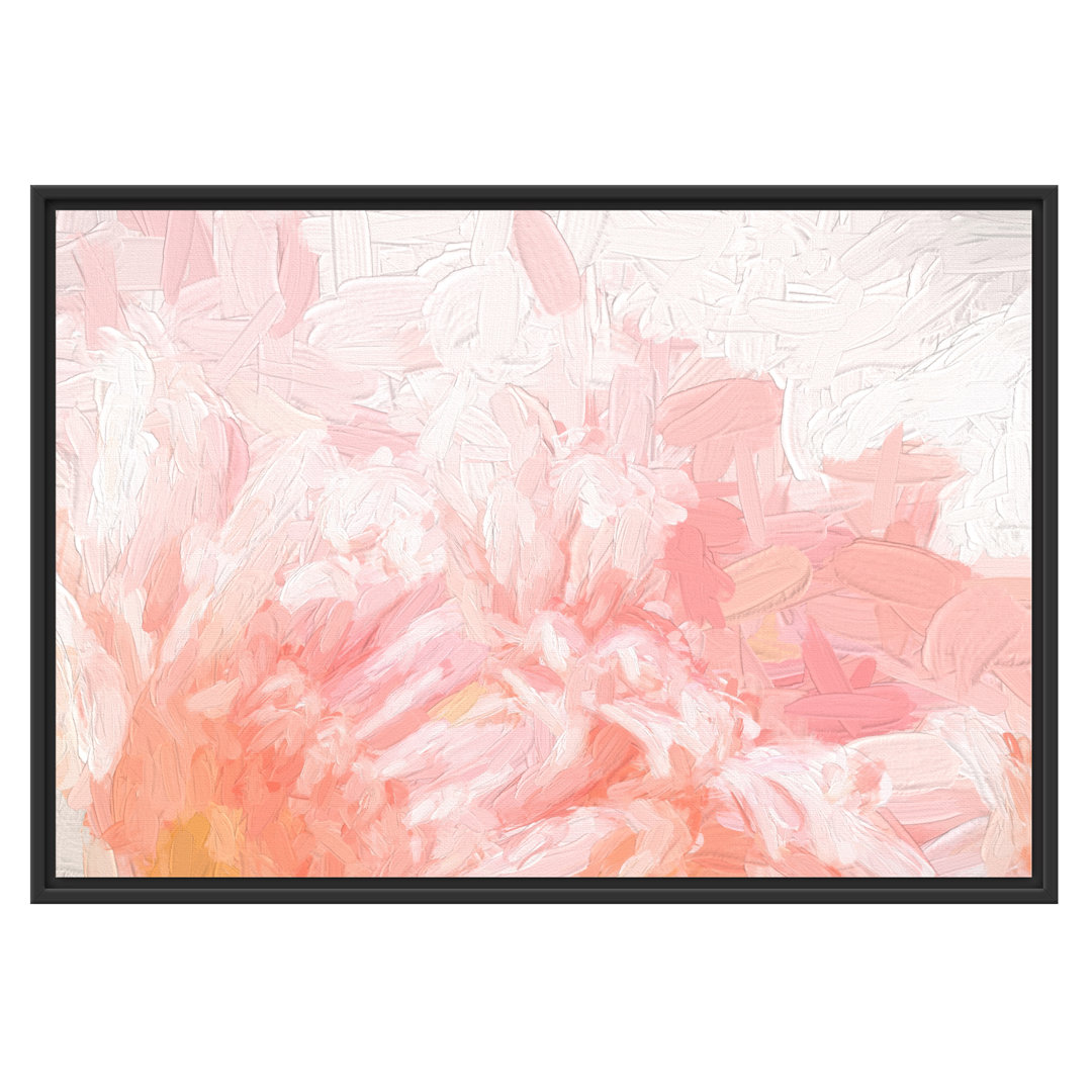 Gerahmtes Wandbild Gerbera-Blume