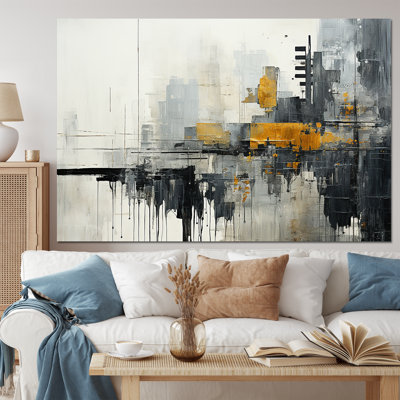 Abstract Cityscape III - Abstract Collages Wall Art