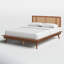 Lit plateforme Klima Mid-Century Modern-1031633463