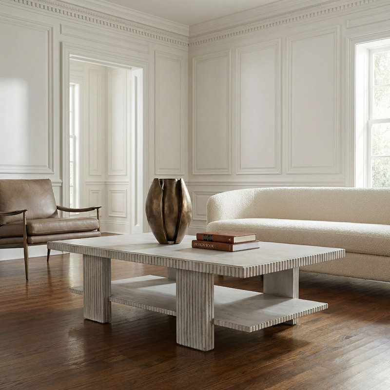Humphrey Solid Wood Coffee Table