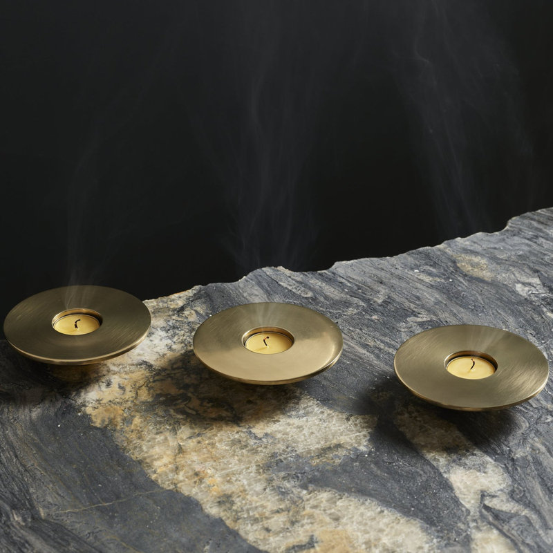 Candle Holder, Brushed
