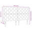 Headboard Wall-Mounted Geometric Manual Velvet-153739057