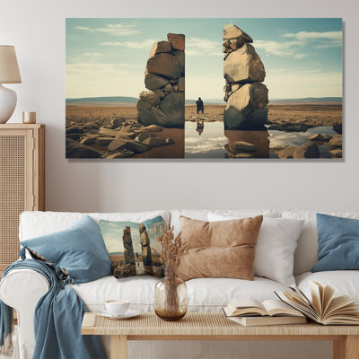 Surreal Gate Into Surreal Space II - Surrealism Wall Art