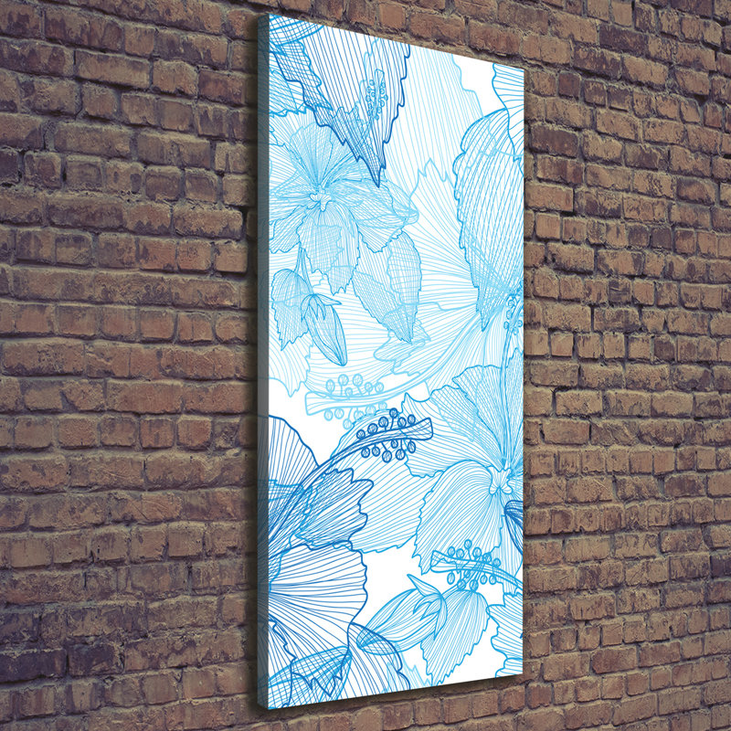 Hawaiian Flowers - Wrapped Canvas Print