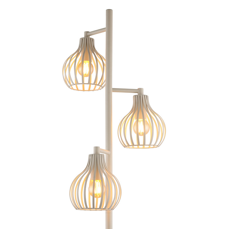 161cm Novelty Floor Lamp, Creme