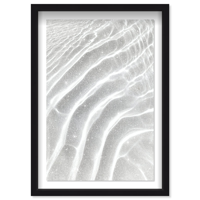 Water Ripples I Print by Oliver Gal, 37.5" H x 25.5" W, Black Shadowbox