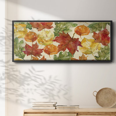 Feuilles d'automne - Toile encadrée