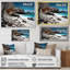Alyas Beach Contrast Black III sur toile-901024401-952381058