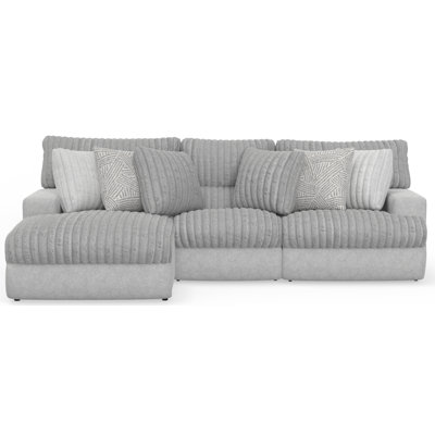 Ziera Upholstered Power Reclining L-Shaped Sectional