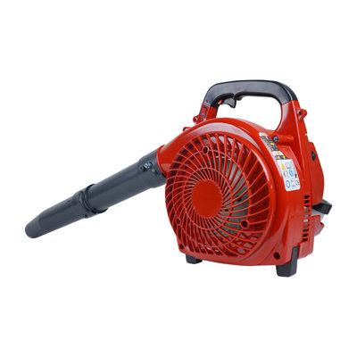 Handheld Leaf Blower, Gas Powered 2-Stroke Engine Leaf Blower for Garden Yard Outdoor 28 CC, 1.1 HP, 490 CFM, Red