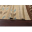 Tapis beige en laine tissé à la main