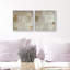 Vanilla Set Canvas Abstract Print by Oliver Gal, Black Frame, 12 x 12-1583854500-1583854546
