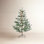 Elegant Prelit Hard Needle Tips Hinged Christmas Tree