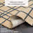 Nell Jute Checkered Rug / A Black & Brown Farmhouse Rug for Living Room with Cotton Backing-98806684-100315895
