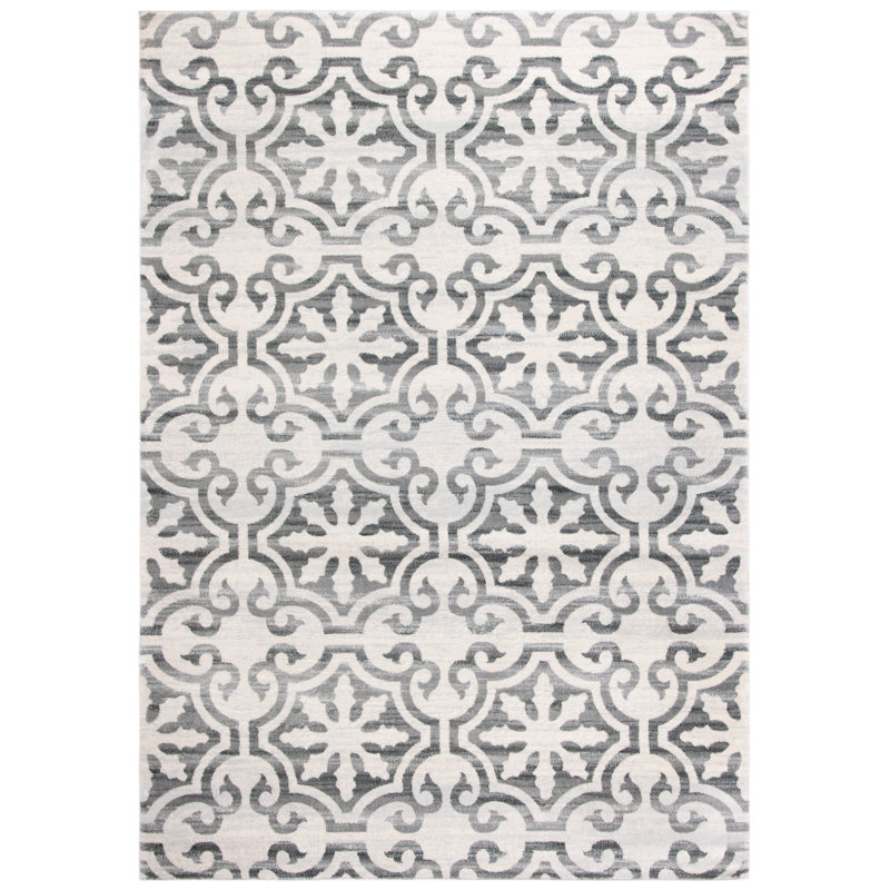 Abramo Performance Geometric Rug, Rectangle 9' x 12'