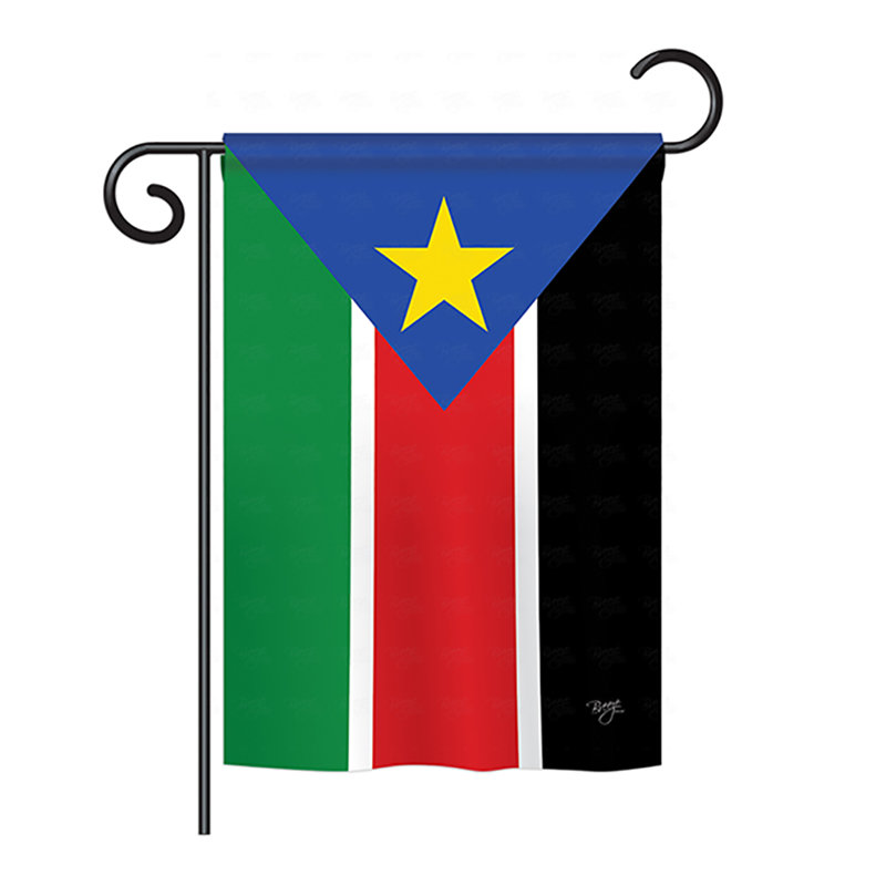 Drapeau du Sud-Sud en polyester pour maison / jardin à 2 faces, H 40 po x l 28 po