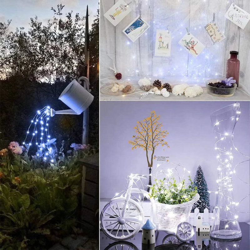 Guirlande de Noël 65,6 pi, Blanc