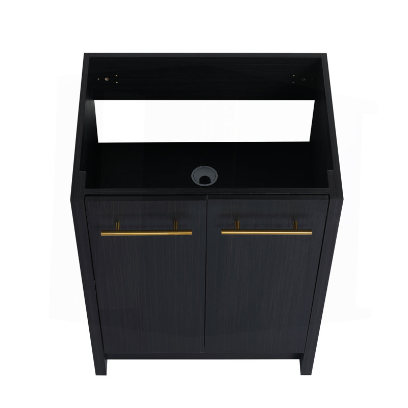 24 Inch Freestanding Bathroom Vanity (Without Top Sink)