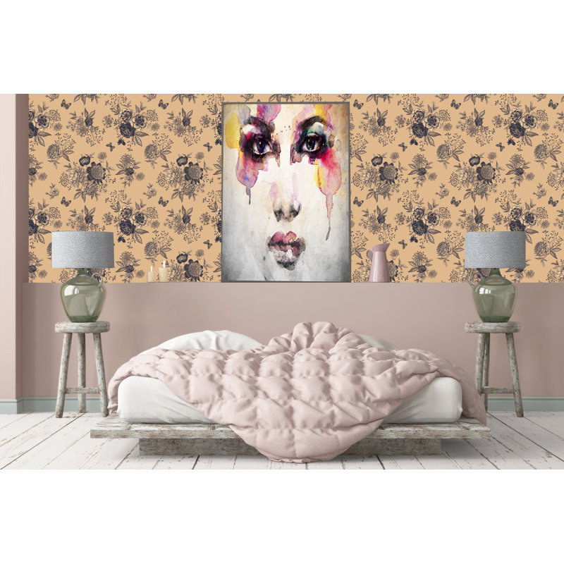 Dolans Peel & Stick Floral Roll