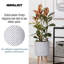 Dotted Style Cylinder Planter with Feet-901821042-901821046