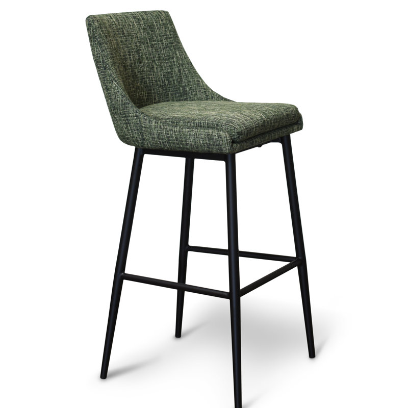 Charlz Bar Stool, Bar Stool (29" Seat Height), Azure Blue