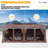 12x20 Gazebos with Improved Cold-Proof Curtains Nettings Winter Gazebos -106923472