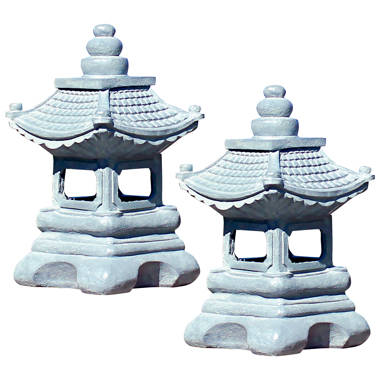 Design Toscano Large 'Pagoda' Lantern Statue Collection - Bed Bath & Beyond  - 21592607