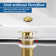 Bathroom Sink Stainless Steel Pop Up Drain Without Overflow(1 Pcs)