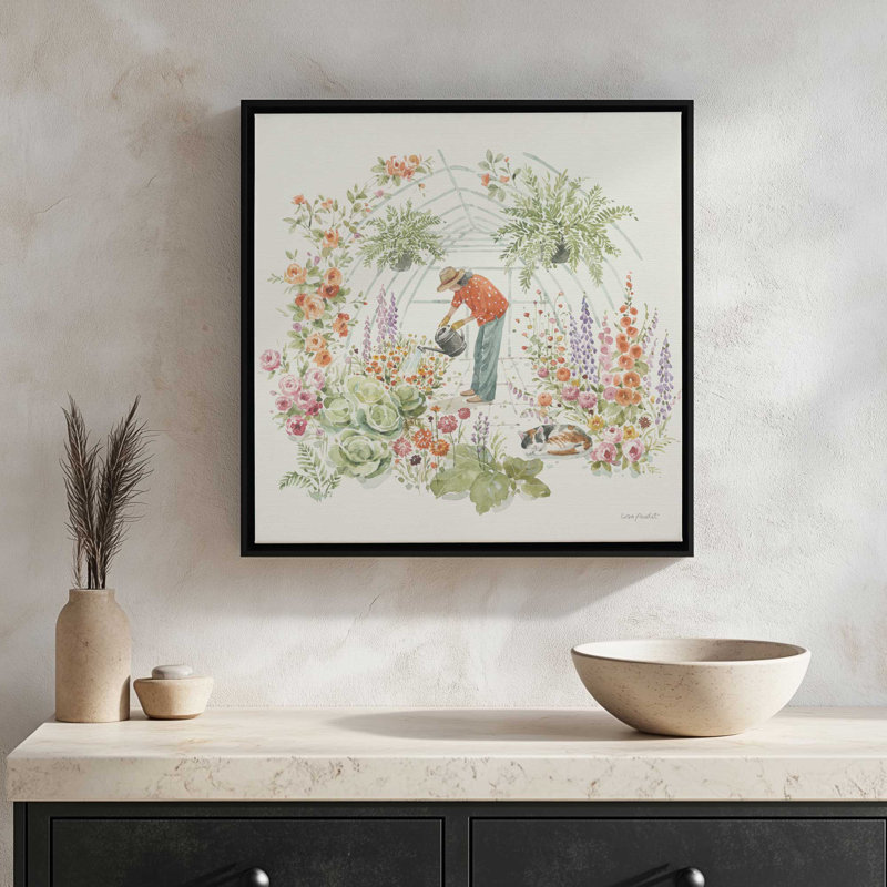 Impression sur toile Fyfe XLI par Lisa Audit, H 13,5 po x l 13,5 po, Impression encadrée sans passe-partout, Noir