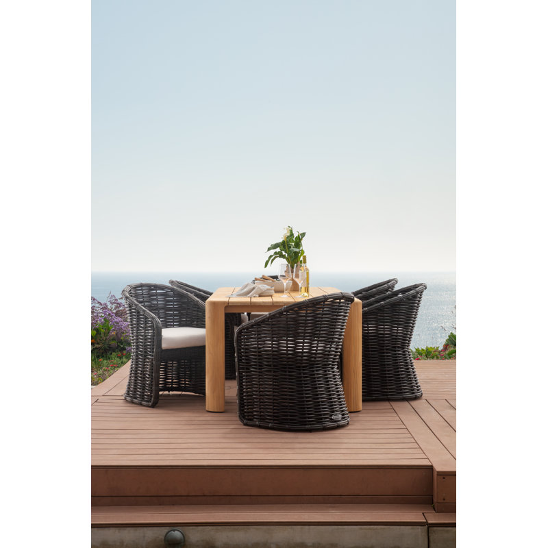 Natural Teak Outdoor Teak Dining Table