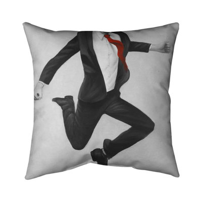 Happy classic man - Bedroom – Throw Pillow Cover Only, Double-Sided Print, Insert Not Included