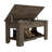 Storage Table, One Extendable Table Shelf, Four Legs, Lower Shelf-368851464