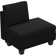 1Pc Storage Ottoman With Backrest The Part D Module Of The Modular Sofa
