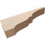 Bois de cèdre brut Asheboro, grain de bois TimberThane Corbel, apprêté brun clair-88289156