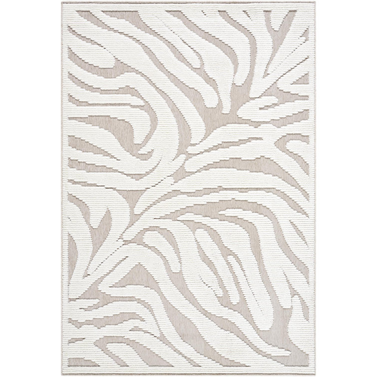 Elli Washable Abstract Indoor Rug