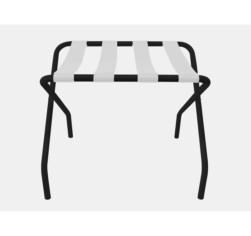 Porte-bagages Pamaleta, Blanc, Noir