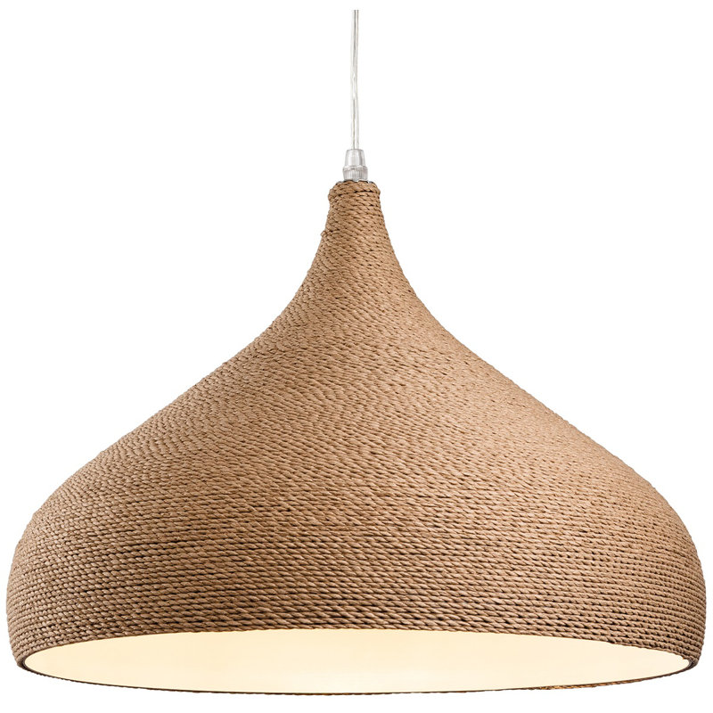 Coast 1 - Light Natural Teardrop Pendant