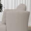 Fauteuil demi-tonneau pivotant en polyester 41,8 po Chemaia-71560319