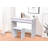 Damaurion Dressing Table with Mirror
