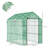 7' X 5' X 6' Walk-In Greenhouse With Mesh Door And Windows