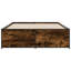 Vidaxl Bed Frame Engineered Wood And Metal-1021502809-1021502807
