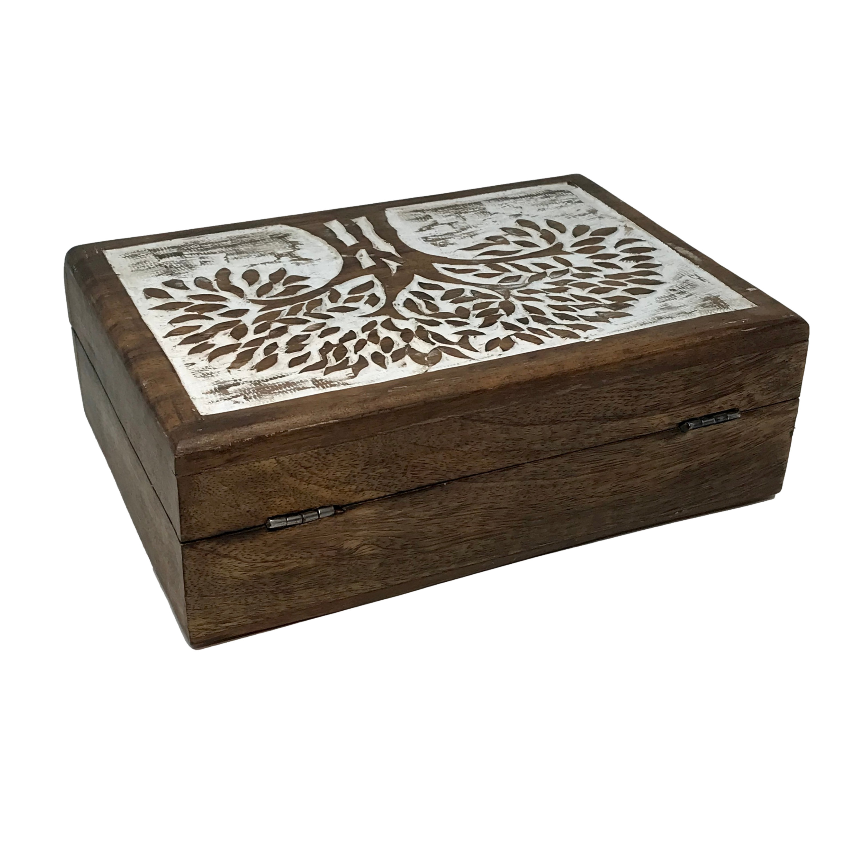 August Grove® Alechandre Shade Tree Rectangle Decorative Box | Wayfair