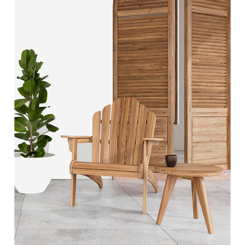 Classic Teak Adirondack Chair